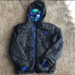 Boys Reversible North Face Jacket